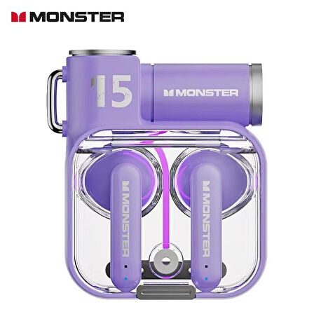 Monster Airmars XKT15 Gaming Bluetooth Kulaklık Mor