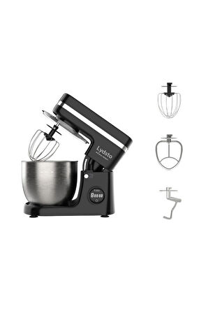 Kitchen Helper 1500w - 5 Lt - 8 Kademe Dokunmatik Dijital Ekran Stand Mikser Hamur Yoğurma Makinesi