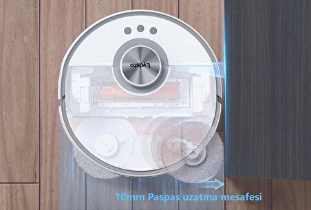 Lydsto W2 Edge 12.000 Pa Paspas Kaldıran Akıllı Robot Süpürge ( Lydsto Türkiye Garantili )