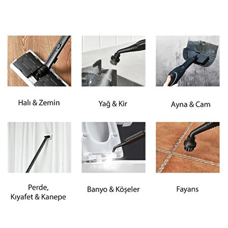  VSC28G Multifonksiyonel Buharlı Temizleyici - Lydsto Türkiye Garantili