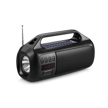 Concord YGA79 Solar Güneş Enerji FM Radyo Fenerli Bluetooth Hoparlör