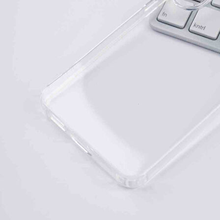 Samsung Galaxy S25 Uyumlu Şeffaf Silikon Kapak
