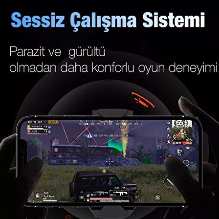 MEMO DL-A2 Cep Telefonu Soğutma Fanı Gamer Oyuncu Radyatör Soğutucu