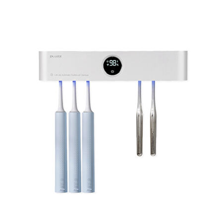 Tam Otomatik Şarj Edilebilir Diş Fırçası Tutacağı ve Sensörlü Uv Sterilizatör (Philips LED Teknolojisi)