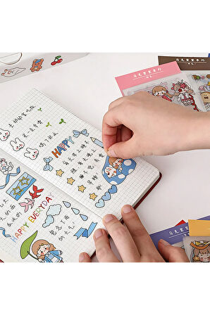 Travel Temalı 20 Yaprak Sticker Seti • Bullet Journal (GGK-DY087)