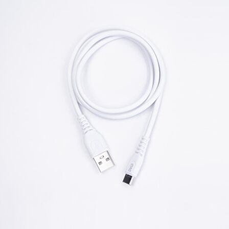 DVIP S01C 6A 67W Fast Charging UsbA to Type-C Data ve Hızlı Şarj Kablosu 1M Beyaz