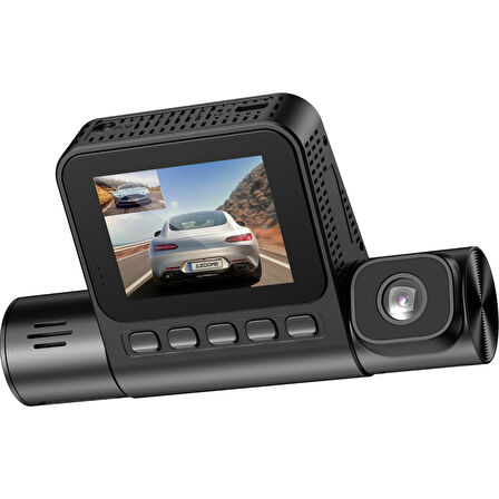 S58 4g Araç Kamerası – 3 Kamera, 4k, Canlı Izleme, Gps, Park Modu, Sos (Xiaomi Ecosystem company)
