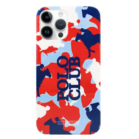 Santa Barbara Polo Racquet Club iPhone 13 Pro Max Kılıf Orson Baskılı Desenli Sert PC Kapak