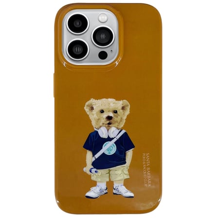 Santa Barbara Polo Racquet Club iPhone 14 Pro Max Kılıf Chuck Figürlü Baskılı Kapak