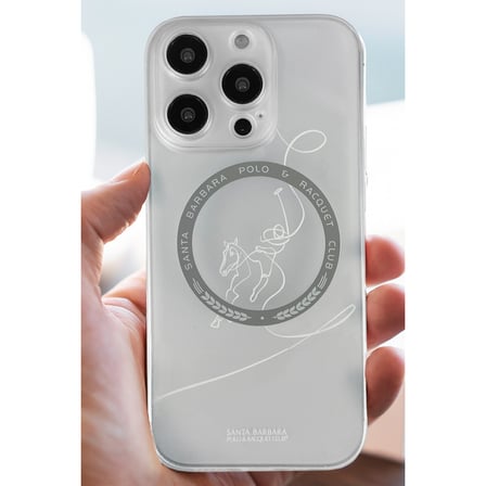 Santa Barbara Polo Racquet Club  iPhone 14 Pro Max Uyumlu Kılıf Parmak İzi Bırakmayan Mat Pc M-Safe Albert Kapak