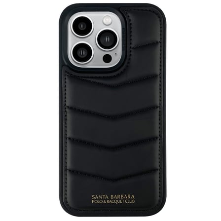 Santa Barbara Polo Racquet Club iPhone 14 Pro Kılıf PU Deri Standlı Kartvizitli Clyde Kapak