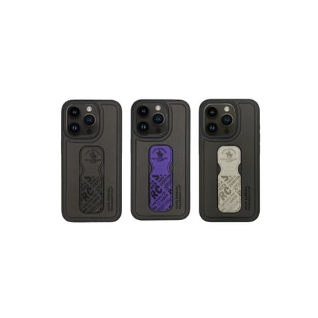 Santa Barbara Polo Racquet Club iPhone 15 Pro Kılıf Z Standlı Pu Deri İçi Süet Blaise Kapak