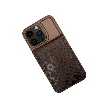 Santa Barbara Polo Racquet Club iPhone 15 Pro Max Kılıf + Cüzdan PU Deri Mıknatıslı Stand Olabilen Timothy Set Kapak
