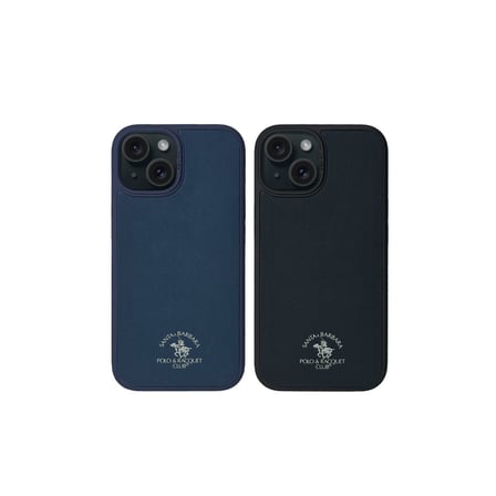 Santa Barbara Polo Racquet Club iPhone 15 Pro Max Kılıf Norton İçi Süet Dışı PU Deri Kapak