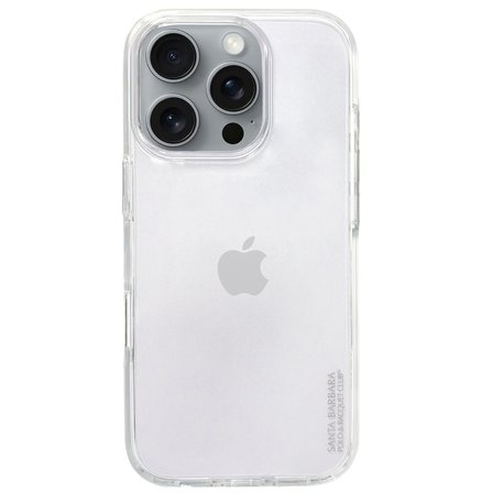 Santa Barbara Polo Racquet Club iPhone 16 Pro Max için Kılıf Köşe Korumalı Şeffaf TPU Murray Kapak