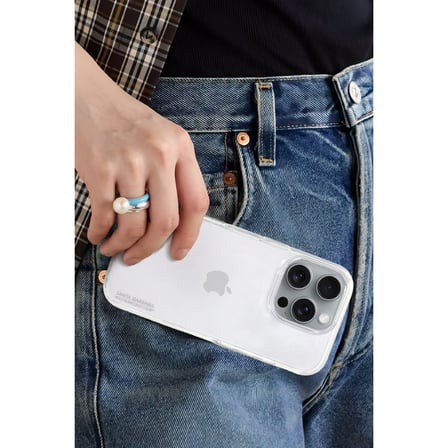 Santa Barbara Polo Racquet Club iPhone 16 Pro Max için Kılıf Köşe Korumalı Şeffaf TPU Murray Kapak