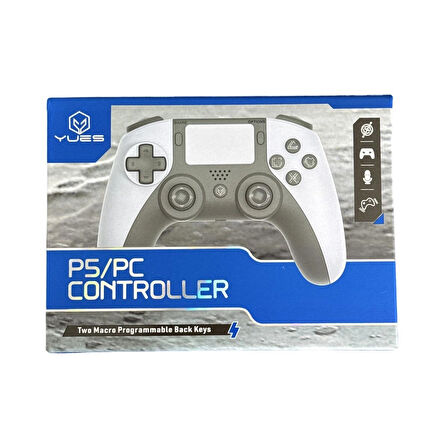 YUES Ps5 Uyumlu Dualsense Wireless Controller Oyun Kolu Ps5 Joystick ( Ps5 Tam Uyumlu )
