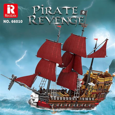 Reobrix 66010 Korsan Gemisi Yaratıcı Yapı Blok Seti Building Blocks (Pirate Revenge - The Pirates) - 2776 Parça