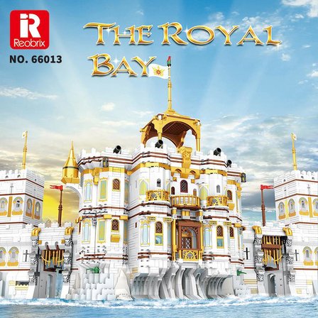 Reobrix 66013 Kraliyet Körfezi Yaratıcı Yapı Blok Seti Building Blocks (The Royal Bay)- 4168 Parça
