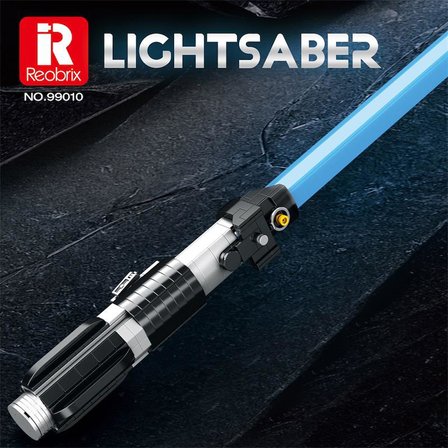 Reobrix 99010 Işın Kılıcı Mavi Yaratıcı Yapı Blok Seti Building Blocks (Lightsaber) - 629 Parça