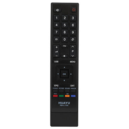 HUAYU KL RM-L1106 3D TOSHIBA BLİSTERLİ LCD LED TV KUMANDA