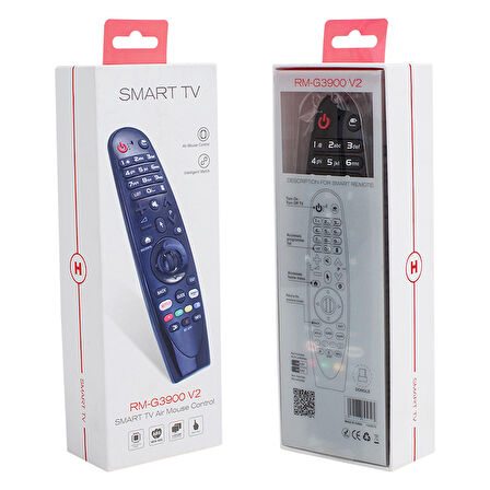 HUAYU KL RM-G3900 V2 LG SMART TV TUŞLU UNIVERSAL SİHİRLİ KUMANDA