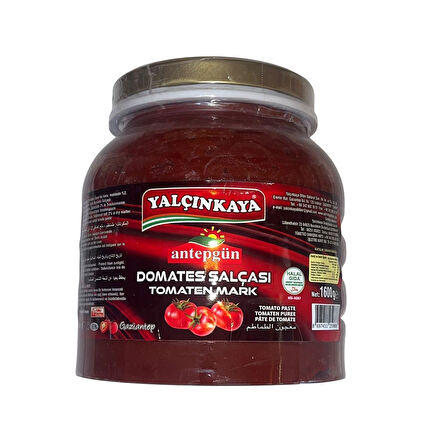 Yalçınkaya Antepgün Domates Salçası 1600 gr