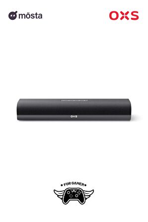  OXS S2 Thunder Lite PC Oyun Soundbar, Sanal Surround Sesli TV ve Bilgisayar için Ses Barları, 2 Tam Aralıklı Sürücü, Bas Tüpü, Kompakt Tasarım, HDMI/AUX/Optik Uyumlu, Bluetooth 5.0 Kablosuz Bağlantı 