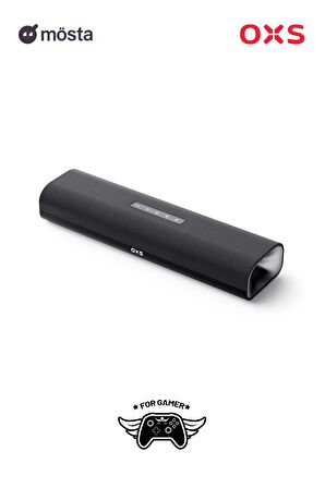  OXS S2 Thunder Lite PC Oyun Soundbar, Sanal Surround Sesli TV ve Bilgisayar için Ses Barları, 2 Tam Aralıklı Sürücü, Bas Tüpü, Kompakt Tasarım, HDMI/AUX/Optik Uyumlu, Bluetooth 5.0 Kablosuz Bağlantı 