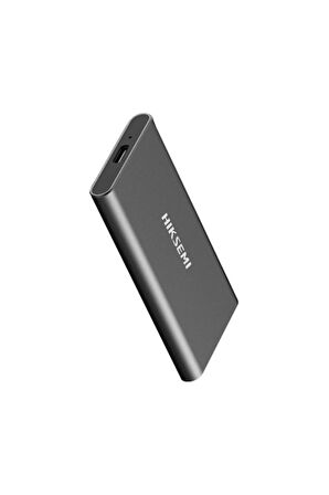 Hiksemi DAGGER HS-ESSD-T200N Mini 512GB 560-510 MB/s Siyah Taşınabilir Harici SSD