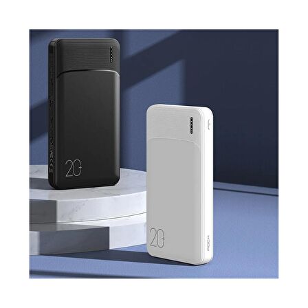 Rock P200 PD Fast Charging 20000 mAh Power Bank - Siyah