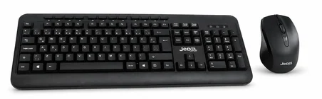 Jedel WS881+ 2.4ghz Multimedia Kablosuz Q Klavye Ve Mouse Seti Siyah