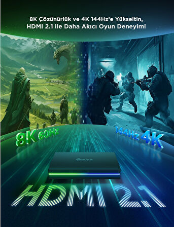 Govee AI Sync Box Kit 2 27-34 inç Gaming Monitör Arkası Aydınlatma - H6603311