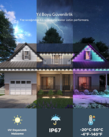 Govee Permanent Dış Mekan Aydınlatma 30M H705E311