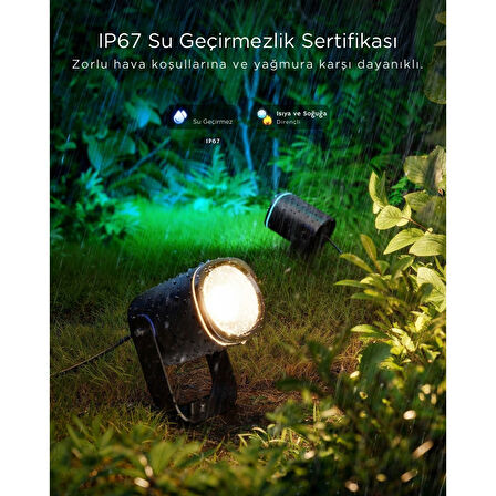 Govee RGBICWW Dış Mekan Spot Aydınlatma - 2'li Paket