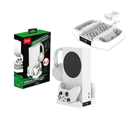 XBOX SERİES S DİKEY TUTUCU ŞARJ STANDI İPEGA PG-XBS011