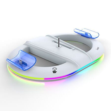 PS5 SLİM  KASA DİKEY IŞIKLI STAND RGB İPEGA-PG-P5S045H