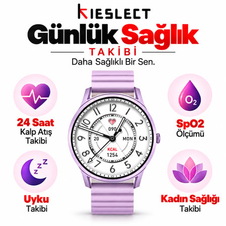 Kieslect  Mor Akıllı Saat
