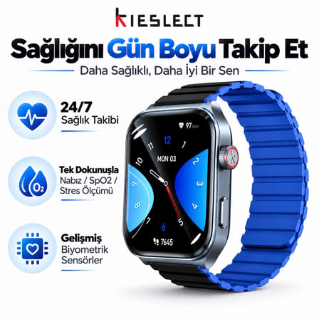Kieslect Ks2 Midnight Blue Akıllı Saat