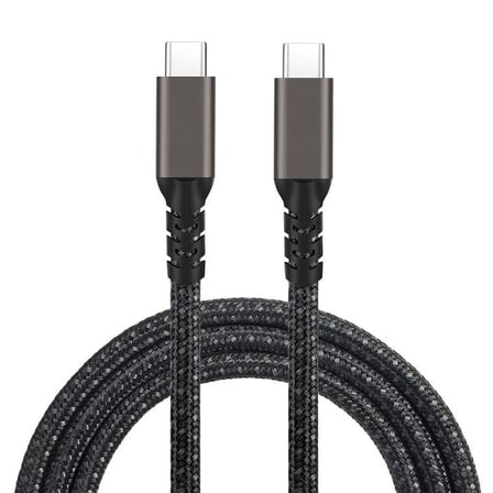 Lexroo 2.Jenerasyon Type-C to USB3.2 PD Data Kablosu 100W 20Gbps 4K@60Hz 2 Metre - Siyah
