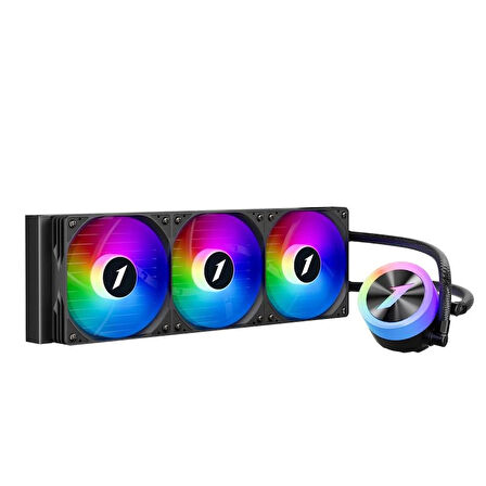 ONTECH - 1st Player Thunderstorm Ts1 360mm Siyah Argb Am5 / Lga1700 İşlemci Sıvı Soğutucu