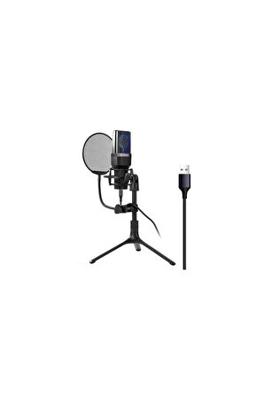 MİCPRO X1 RGB Profesyonel Kardiyoid Kondansatör Mikrofon