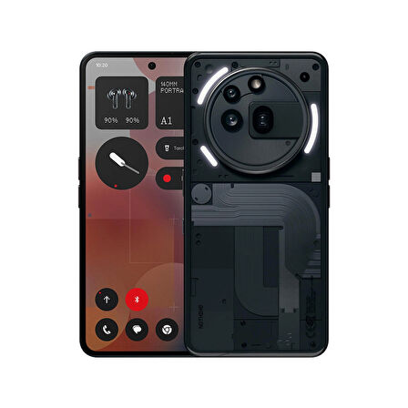 Nothing Phone (3a) Pro 12/256 GB Siyah ( Nothing Türkiye Garantili)