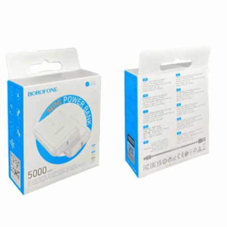 Powerbank Mini Boy 5000mAh Taşınabilir Güç Bankası Şarj Seviyesi iPhone ve Samsung Uyumlu