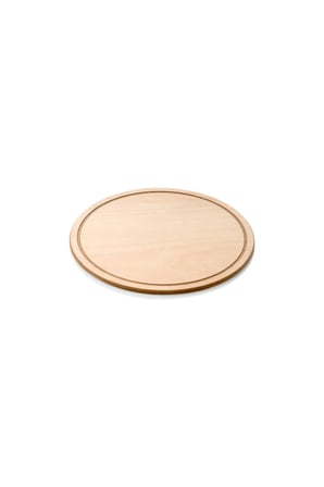 Pizza Tahtası 38 Cm Çap - 8 Mm Kalınlık