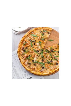 Pizza Tahtası 38 Cm Çap - 8 Mm Kalınlık