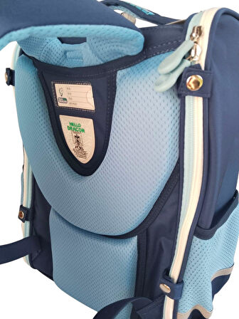 Hello Dragon Okul Çantası Mod 5 Light Blue CN0009