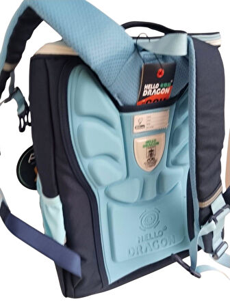 Hello Dragon Okul Çantası Model 11 Açık Mavi CN002