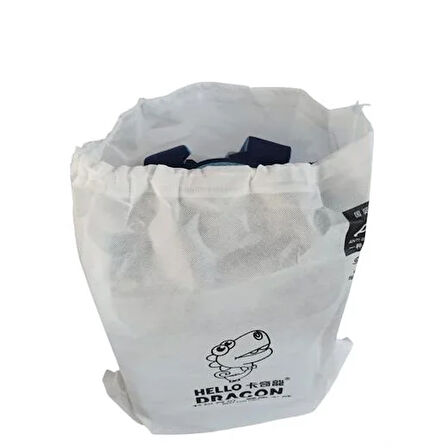 Hello Dragon Okul Çantası Model 11 Açık Mavi CN002