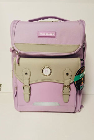 Hello Dragon Okul Çantası Model 13 Mor CN0033